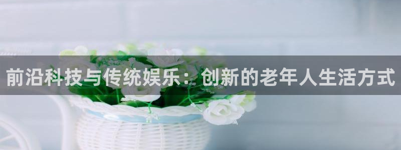 okooo澳客4登录：前沿科技与传统娱乐：创新的老年人生活方式