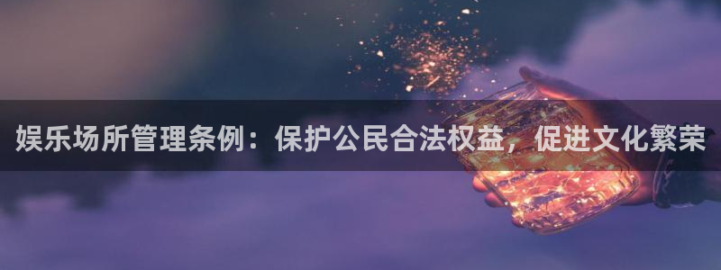 okooo澳客2登录：娱乐场所管理条例：保护公民合法权益，促进文化繁荣
